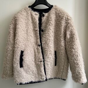 NWT Alex Mill Reversible Polar Bear Jacket XS